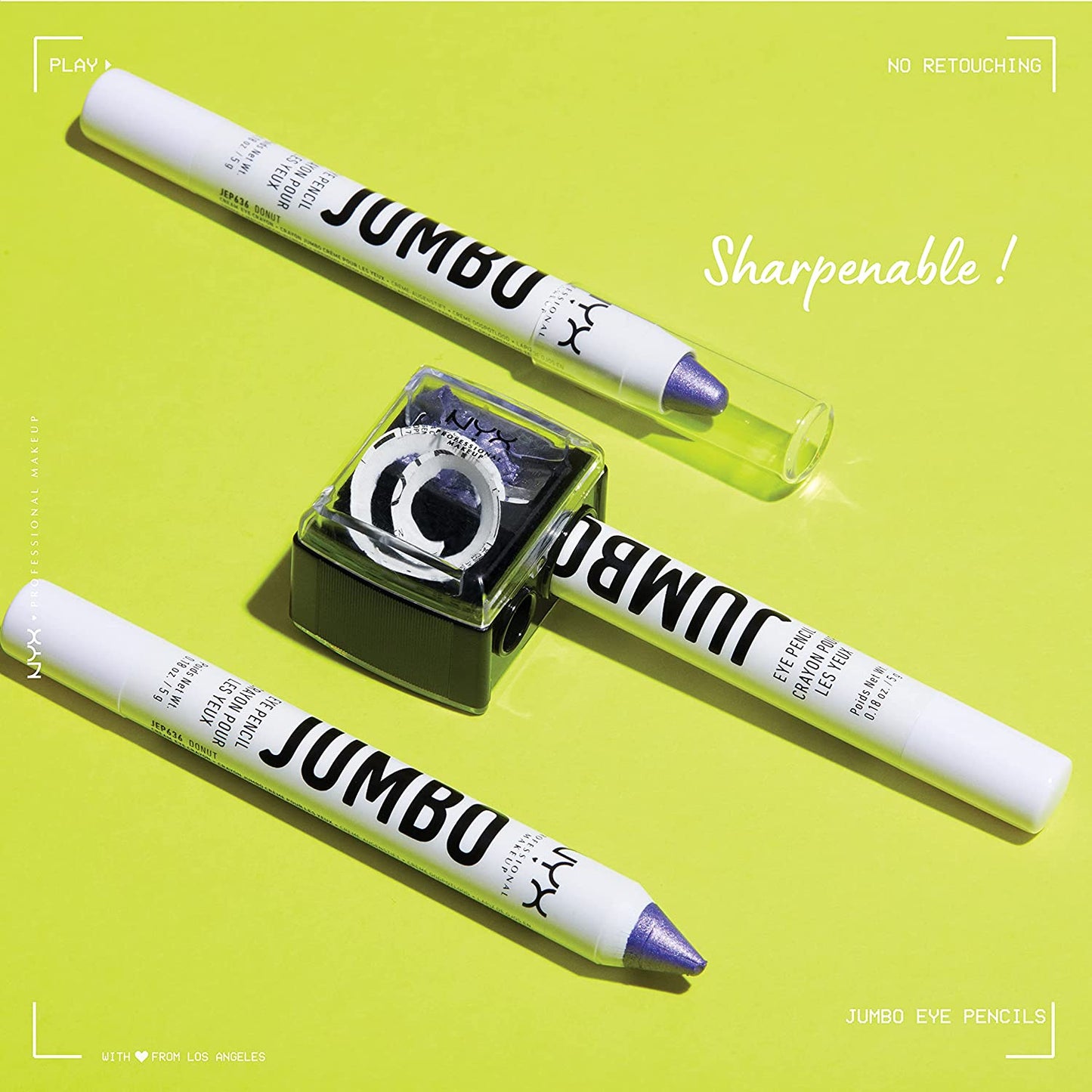 Jumbo Eye Pencil, Blendable Eyeshadow Stick & Eyeliner Pencil - Iced Latte (Mauve Brown)