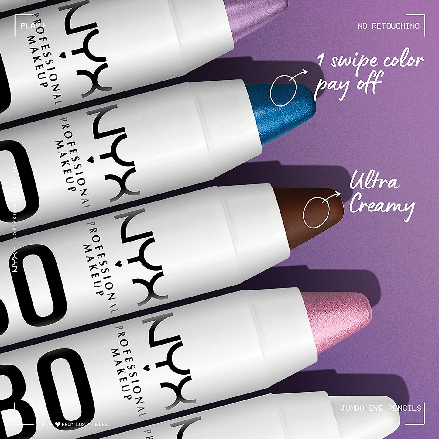 Jumbo Eye Pencil, Blendable Eyeshadow Stick & Eyeliner Pencil - Iced Latte (Mauve Brown)